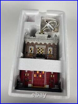 Department 56 ENGINE COMPANY 10 Christmas in the City #4020172 with Box Fire House