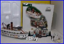 Department 56 East Harbor Ferry Christmas in The City Series 59213 with Box Comple