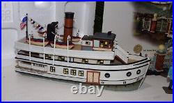 Department 56 East Harbor Ferry Christmas in The City Series 59213 with Box Comple