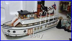 Department 56 East Harbor Ferry Christmas in The City Series 59213 with Box Comple