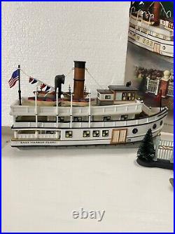 Department 56 East Harbor Ferry Set Of 3 Pieces Christmas In The City Series