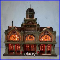 Department 56 East Harbor Ferry Terminal 59254 Christmas In The City Rare
