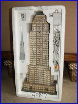 Department 56 Empire State Building 2003 In Box 24 Christmas City Series 59207