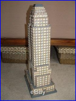 Department 56 Empire State Building 2003 In Box 24 Christmas City Series 59207