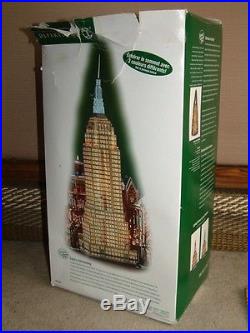 Department 56 Empire State Building 2003 In Box 24 Christmas City Series 59207