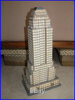 Department 56 Empire State Building 2003 In Box Christmas City Series 59207