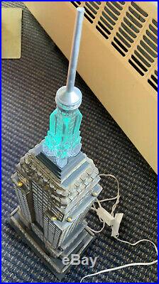 Department 56 Empire State Building COMPLETE Christmas in the City #59207 RARE
