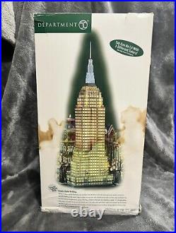 Department 56 Empire State Building Christmas in the City 56.59207 Dept 56