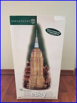 Department 56 Empire State Building Christmas in the City #56.59207 RETIRED