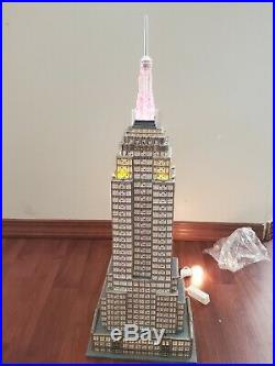 Department 56 Empire State Building Christmas in the City #56.59207 RETIRED