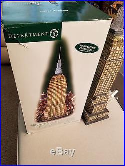 Department 56 Empire State Building Christmas in the City Village RETIRED