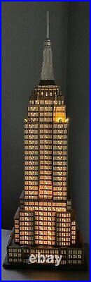 Department 56 Empire State Building Lighted Christmas In The City 59207 WORKS