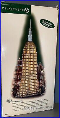 Department 56 Empire State Building Lighted Christmas In The City 59207 WORKS