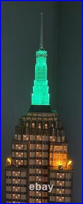 Department 56 Empire State Building Lighted Christmas In The City 59207 WORKS