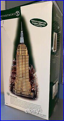 Department 56 Empire State Building Lighted Christmas In The City 59207 WORKS