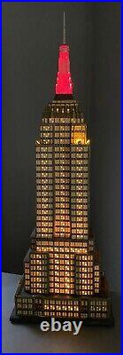 Department 56 Empire State Building Lighted Christmas In The City 59207 WORKS