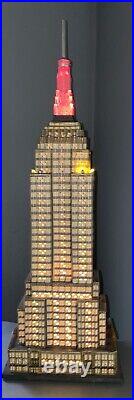 Department 56 Empire State Building Lighted Christmas In The City 59207 WORKS