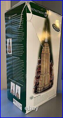 Department 56 Empire State Building Lighted Christmas In The City 59207 WORKS