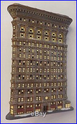 Department 56 Flat Iron Building NYC Christmas in the City #59260 NEW MIB RARE