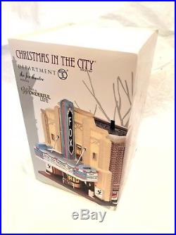 Department 56 Fox Theatre Christmas in the City It's A Wonderful Life