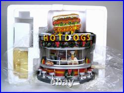 Department 56 Franky's Hot Dogs Snow Village Series New in the Box