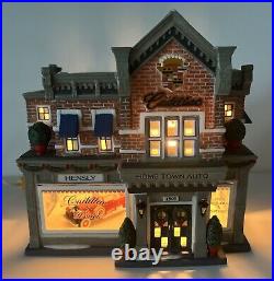 Department 56 GM Hensly Cadillac & Buick Christmas In The City Series #56-59235