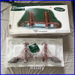 Department 56 Golden Gate Bridge #59241 Christmas in the City Series Retired Department 56 Golden Gate Bridge #59241 Christmas in the City Series Retired