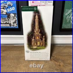 Department 56 HISTORIC CHICAGO WATER TOWER Christmas In The City 59209 NIB