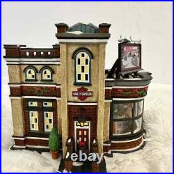 Department 56 Harley-Davidson Building Christmas In The City (retired piece)