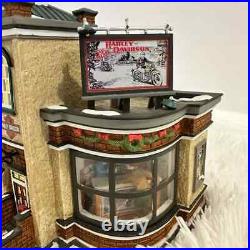 Department 56 Harley-Davidson Building Christmas In The City (retired piece)