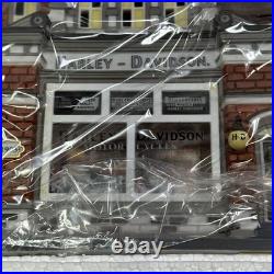 Department 56 Harley-Davidson City Dealership Christmas in the City 59202 NEW