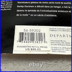 Department 56 Harley-Davidson City Dealership Christmas in the City 59202 NEW