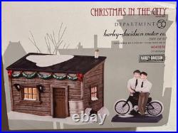 Department 56 Harley Davidson Motor Co. 4049191 Christmas in the City RARE Department 56 Harley Davidson Motor Co. 4049191 Christmas in the City RARE