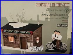 Department 56 Harley Davidson Motor Co. MIB 4049191 Christmas in the City RARE