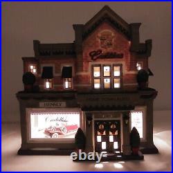 Department 56 Hensley Cadillac & Buick Christmas in the City Series 2004 Lighted