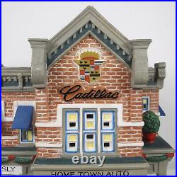 Department 56 Hensley Cadillac & Buick Christmas in the City Series 2004 Lighted