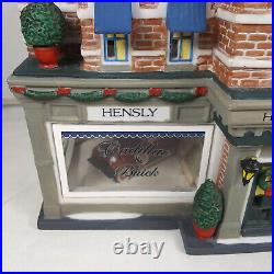 Department 56 Hensley Cadillac & Buick Christmas in the City Series 2004 Lighted