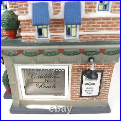 Department 56 Hensley Cadillac & Buick Christmas in the City Series 2004 Lighted