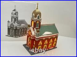 Department 56 Heritage Village Christmas In The City Holy Name Church 5887-5