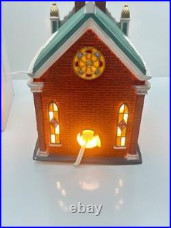 Department 56 Heritage Village Christmas In The City Holy Name Church 5887-5