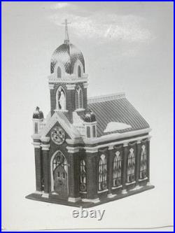 Department 56 Heritage Village Christmas In The City Holy Name Church 5887-5