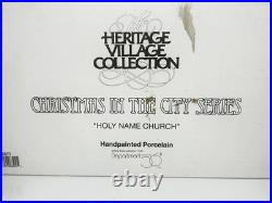 Department 56 Heritage Village Christmas In The City Holy Name Church 5887-5