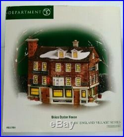 Department 56 / Heritage Village Nev #56.57004 Union Oyster House