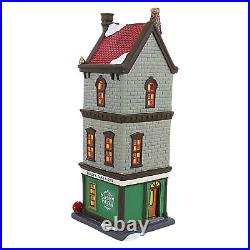 Department 56 House Holly's Gift & Gift Porcelain Christmas In The City 6009750