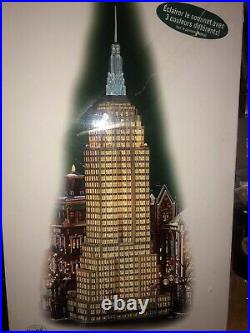 Department 56 Iconic Empire State Building Christmas In City Series Very Rare