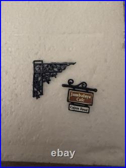 Department 56 JAMBALAYA CAFÉ Christmas in the City 59265 Original Box Retired