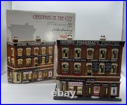 Department 56 Jacob's Pharmacy Coca Cola Christmas In The City 2015 #4044791