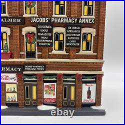 Department 56 Jacob's Pharmacy Coca Cola Christmas In The City 2015 #4044791