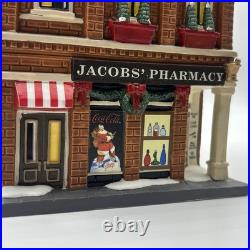 Department 56 Jacob's Pharmacy Coca Cola Christmas In The City 2015 #4044791