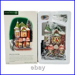 Department 56 Jenny's Corner Book Shop Christmas In The City Series 58912 NEW